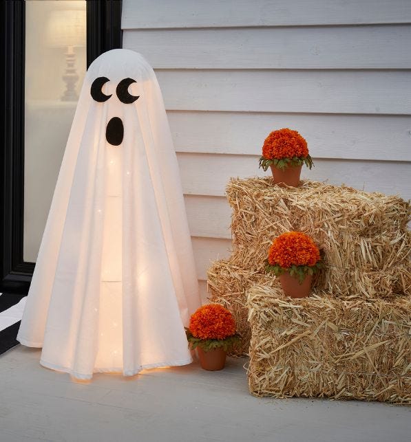 Trend Alert: Tomato Cage Ghost to Spook Your Space