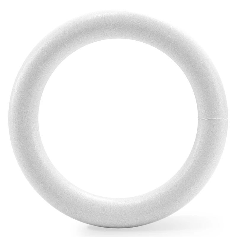 CraftFōM Extruded Wreath - White (Bulk) product image