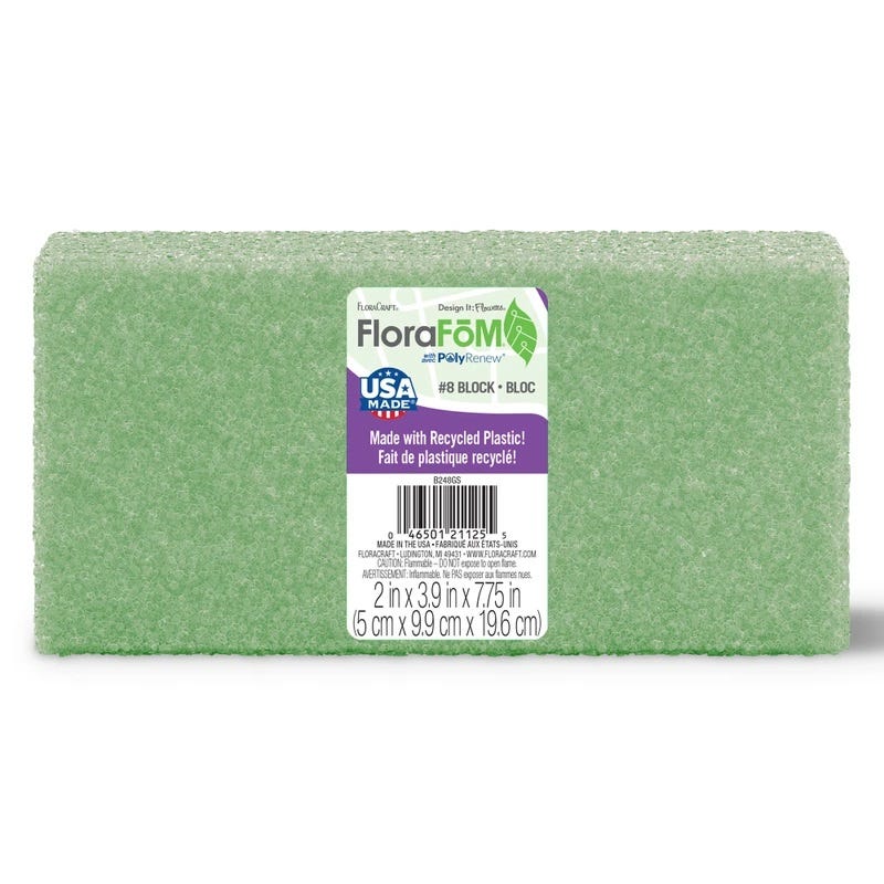 FloraFōM Brick - Green (CPG) product