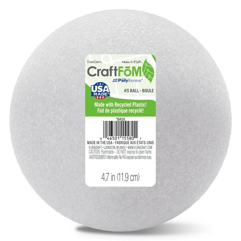 CraftFōM Ball - White (CPG) product image