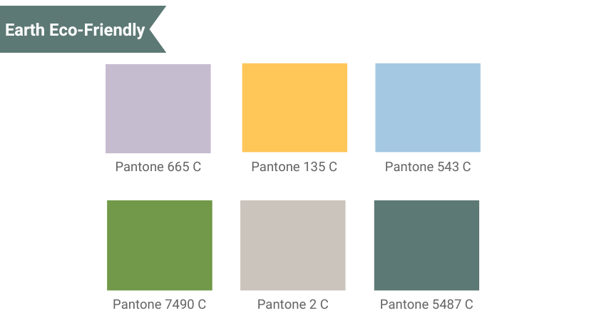 Six color swatches and their corresponding Pantone color numbers as rustic rust Wedding design color inspiration